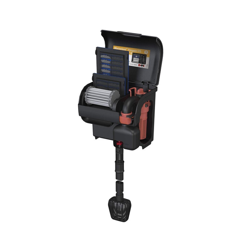 Marineland Penguin PRO 175 Power Filter, Multi-Stage Aquarium Filtration for Up to 30 Gallons - Image 2